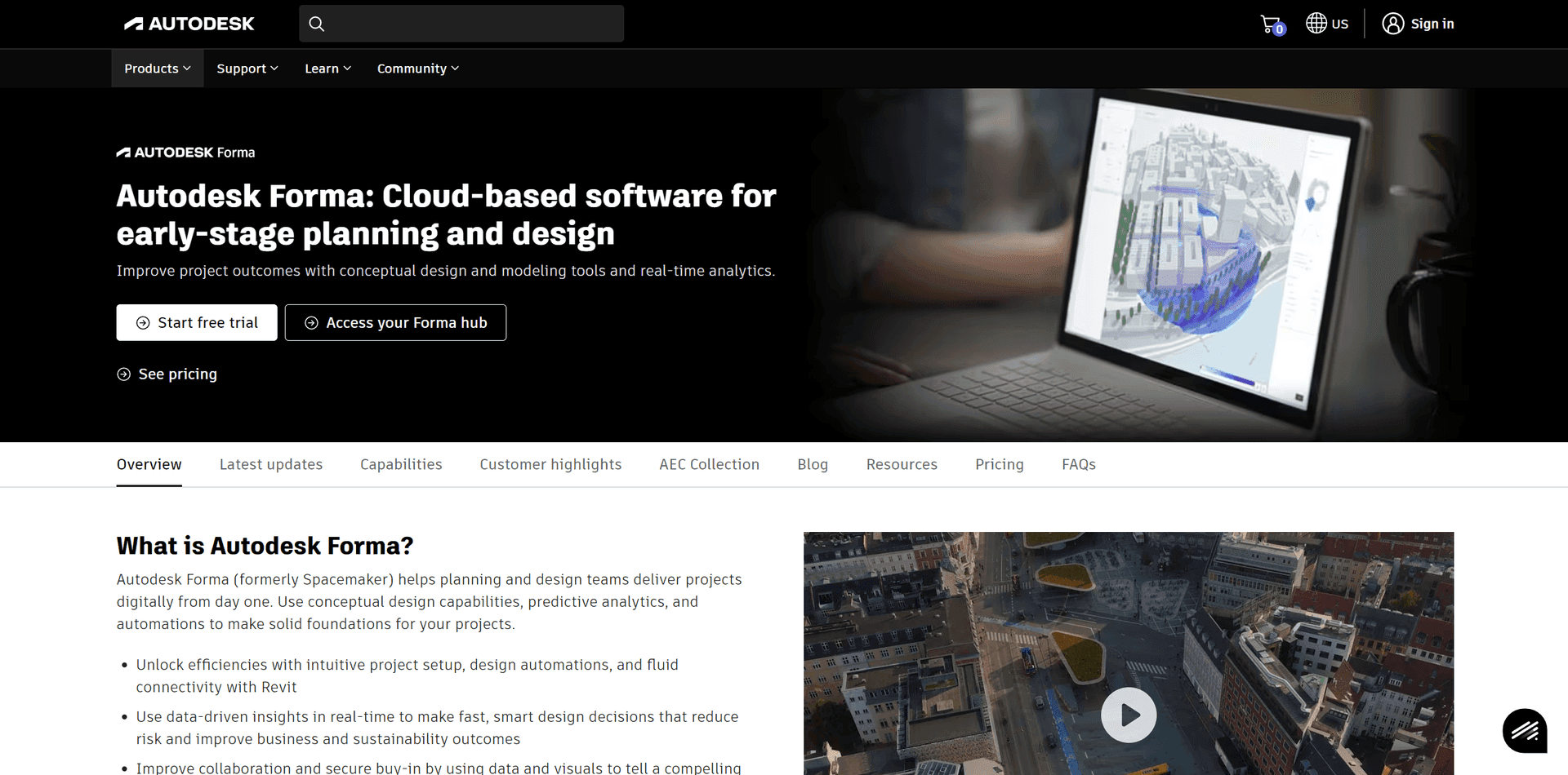 Autodesk Forma screenshot