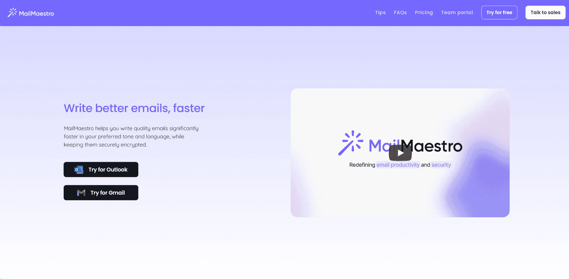 MailMaestro screenshot