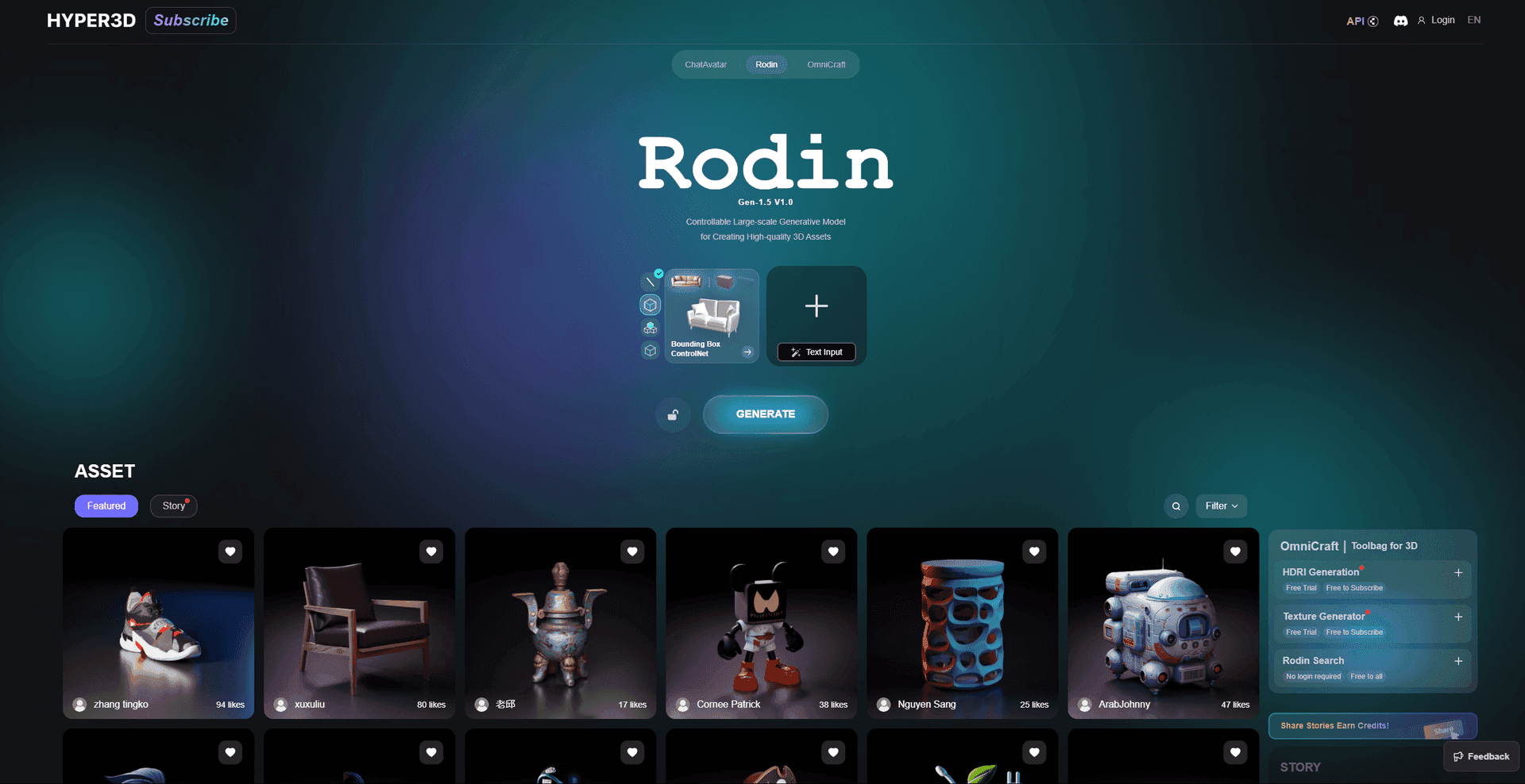 Rodin screenshot