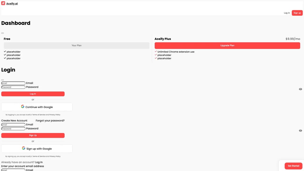 aceify screenshot