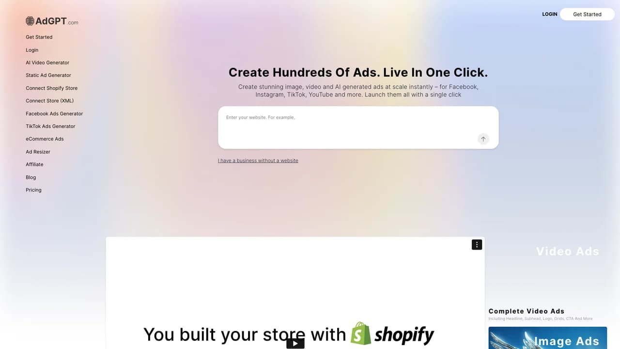 adgpt screenshot