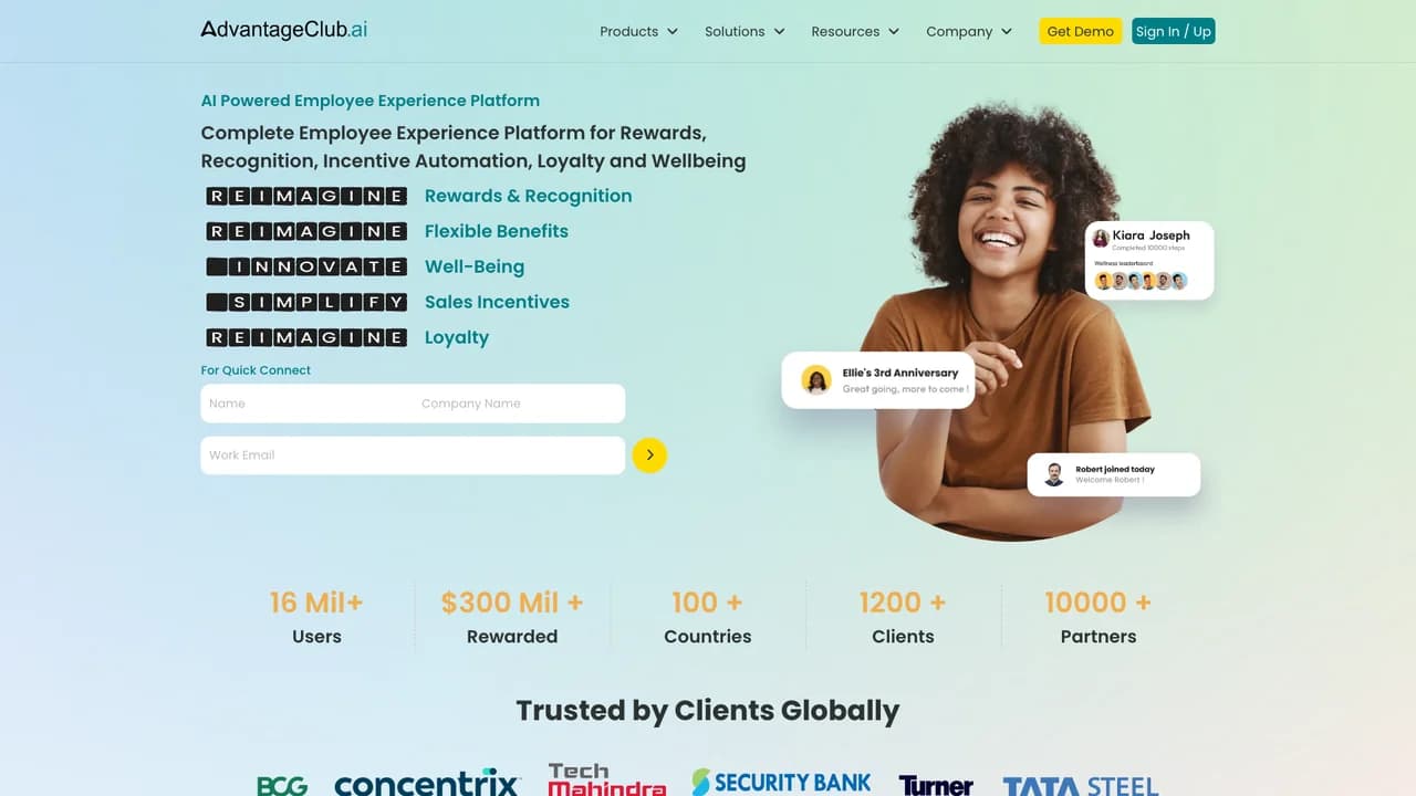advantageclubai screenshot