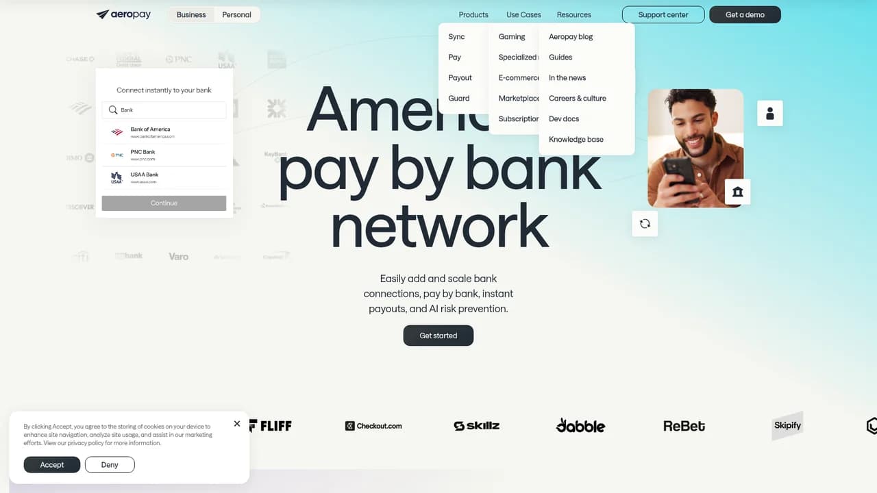 aeropay screenshot