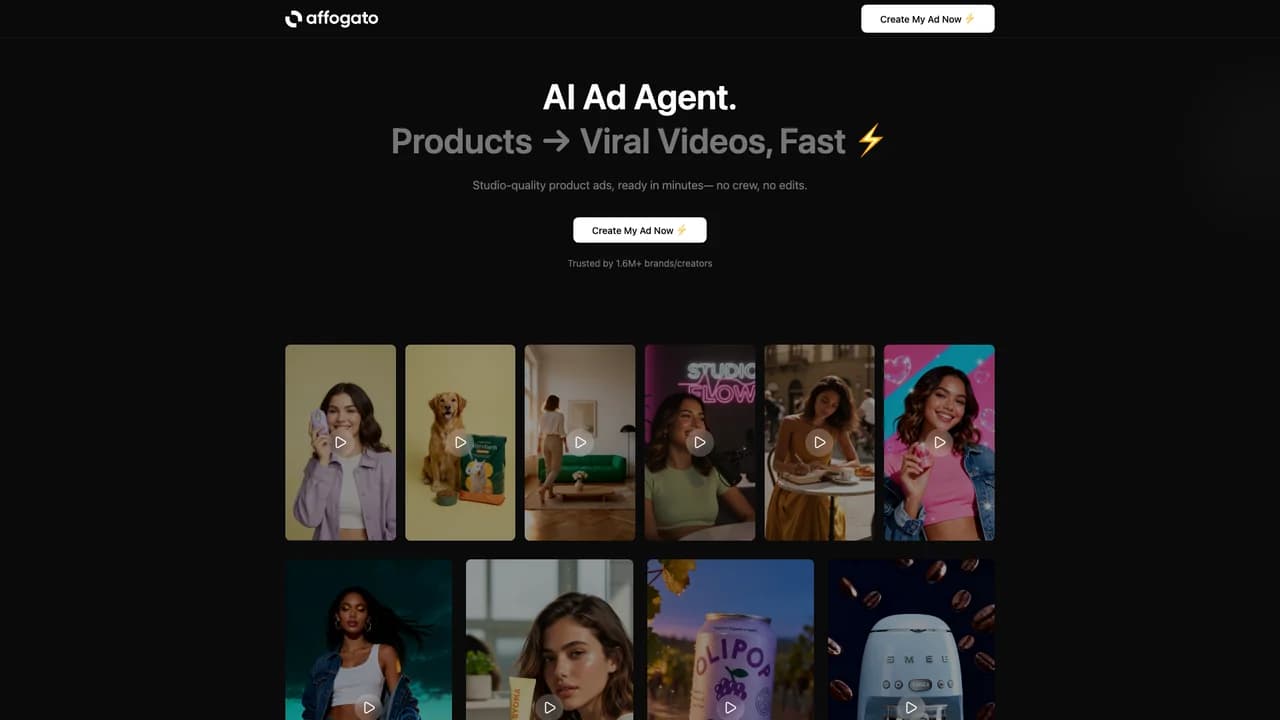 affogato screenshot