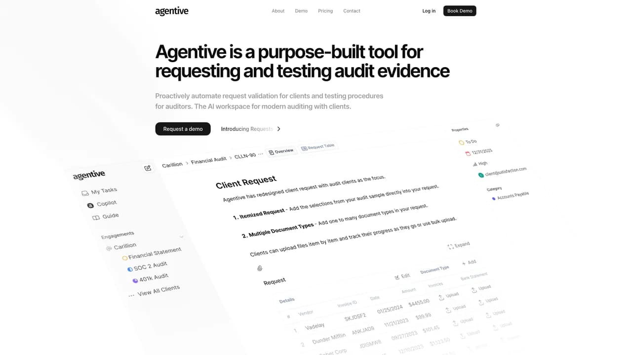 agentive screenshot