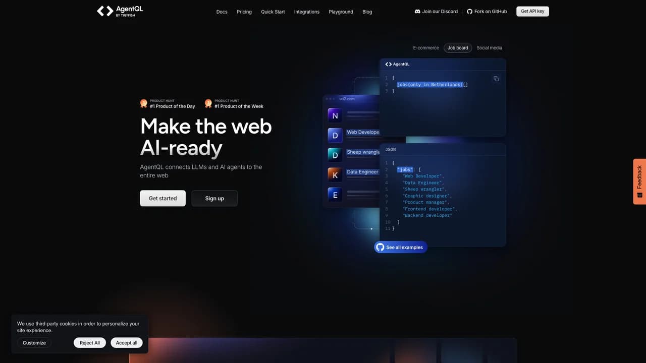 agentql screenshot