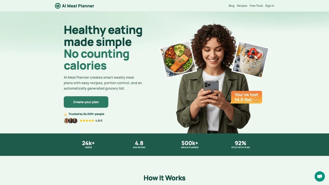ai-meal-planner screenshot