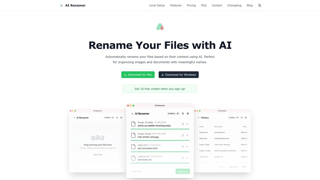 ai-renamer screenshot