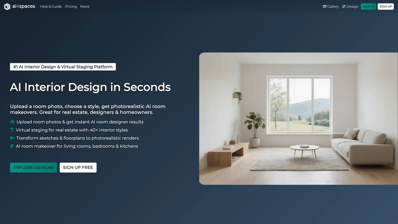 ai4spaces screenshot