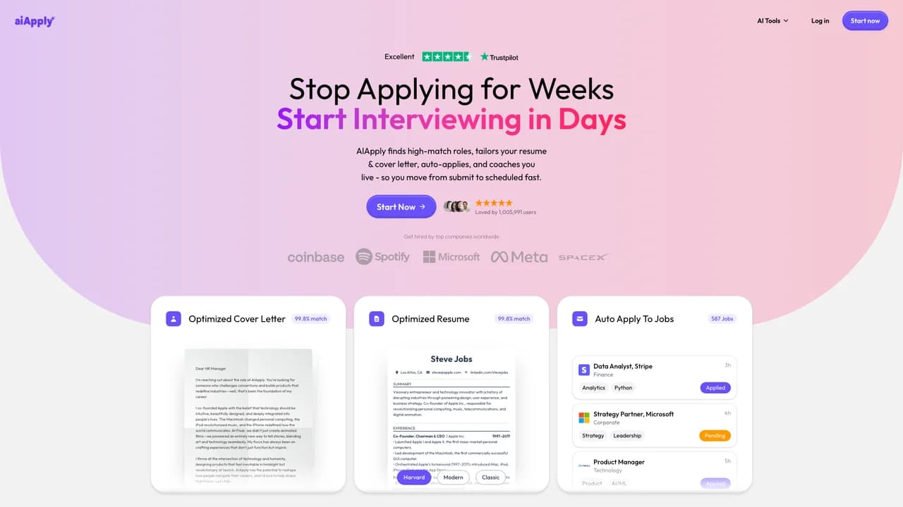 aiapply screenshot