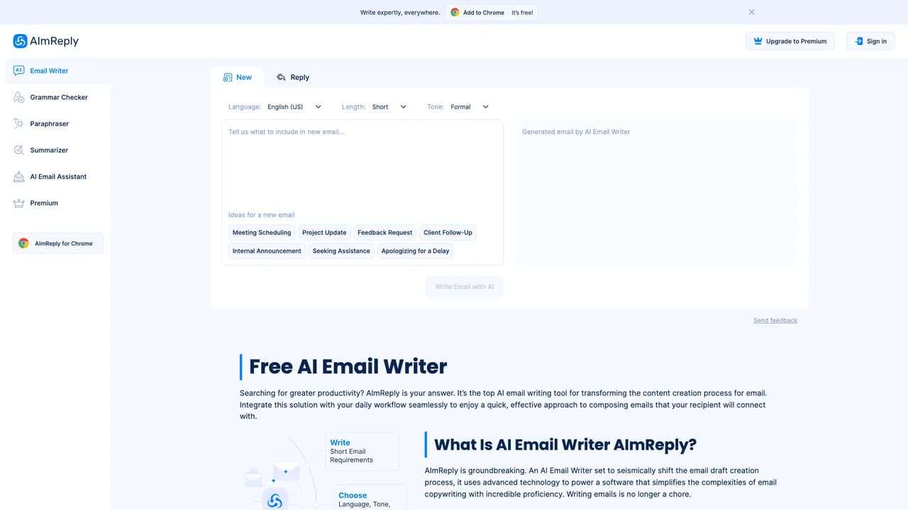 aimreply screenshot
