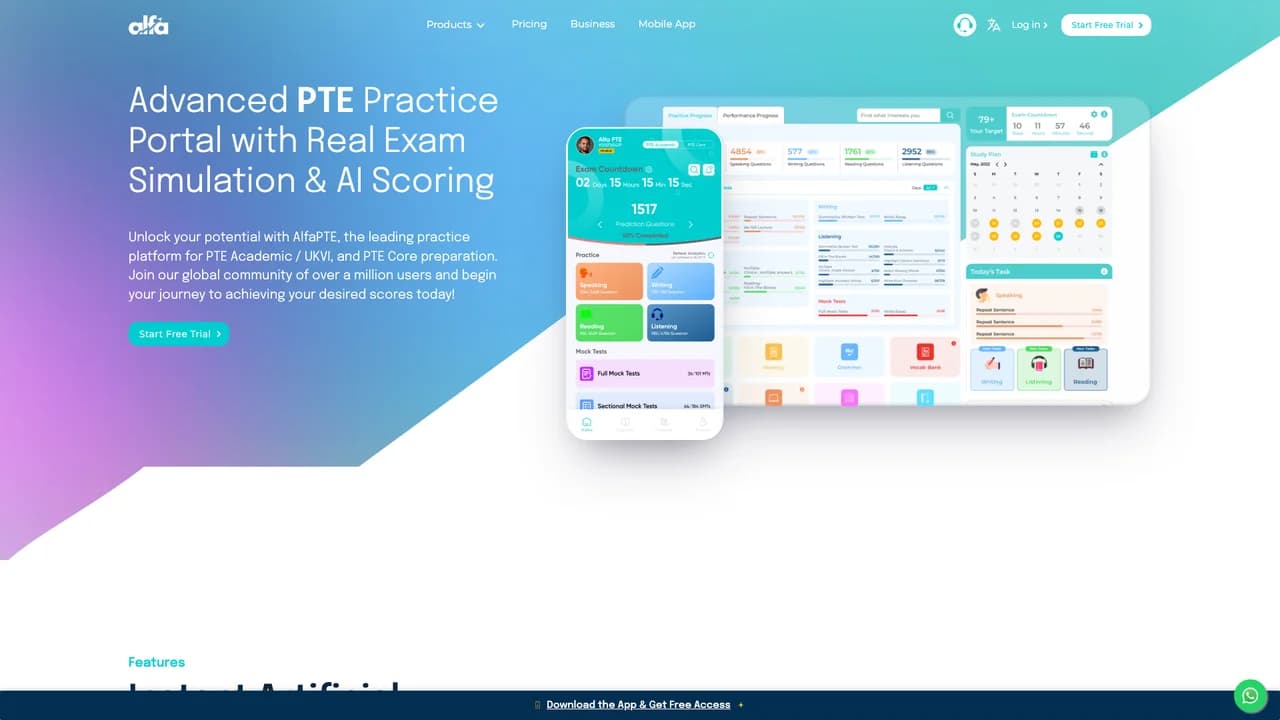 alfapte screenshot