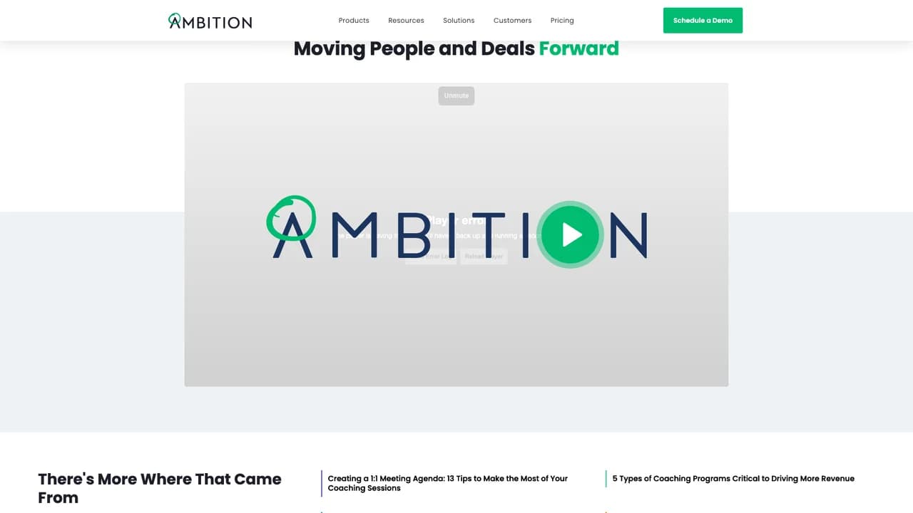 ambition screenshot