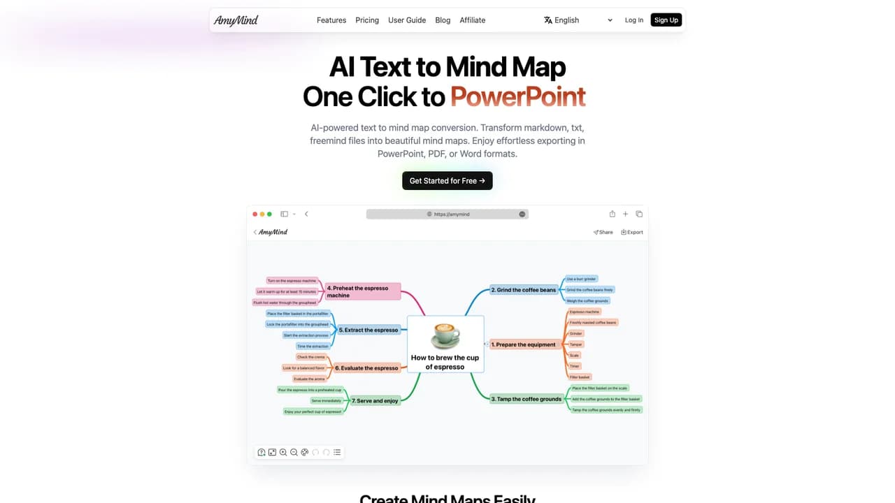 amymind screenshot
