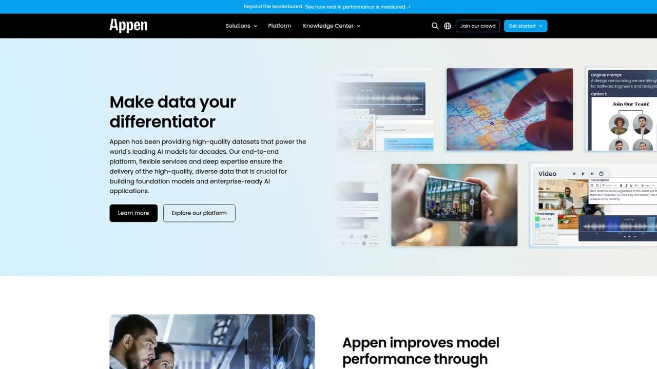 appen screenshot