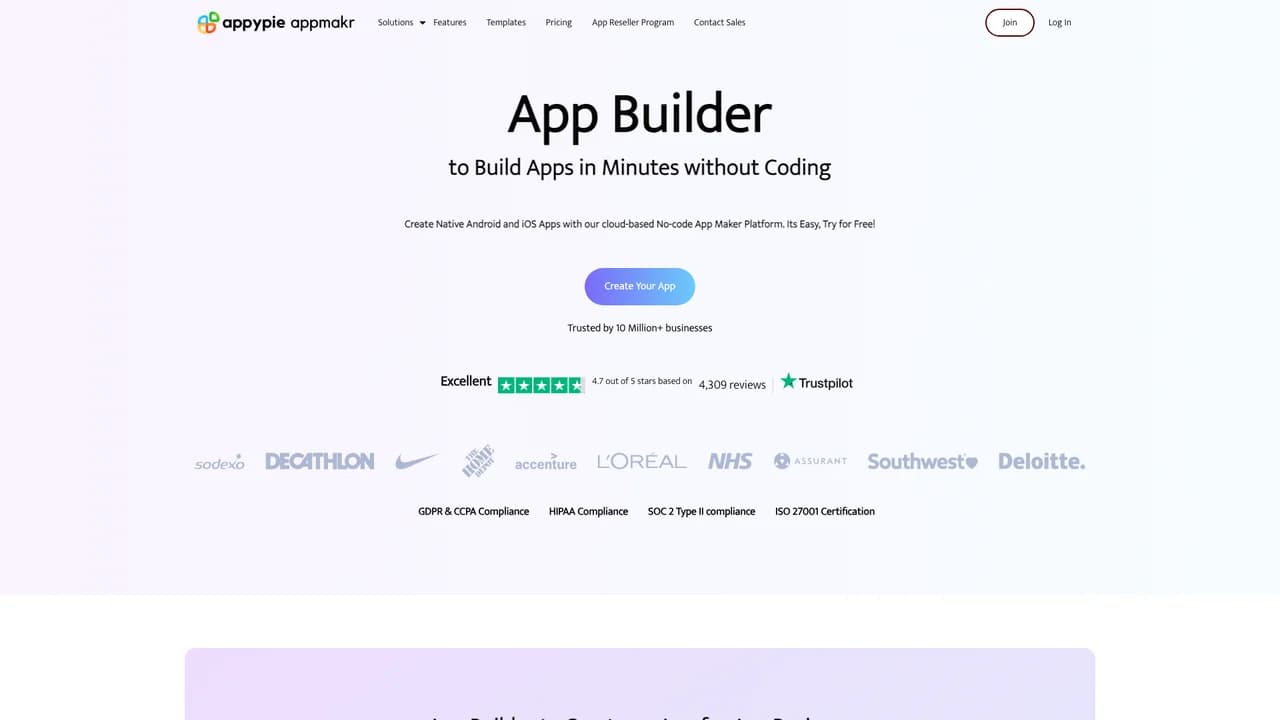 appsmakerstore screenshot