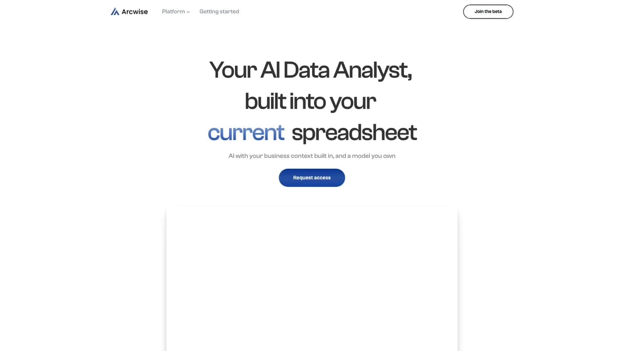 arcwise screenshot
