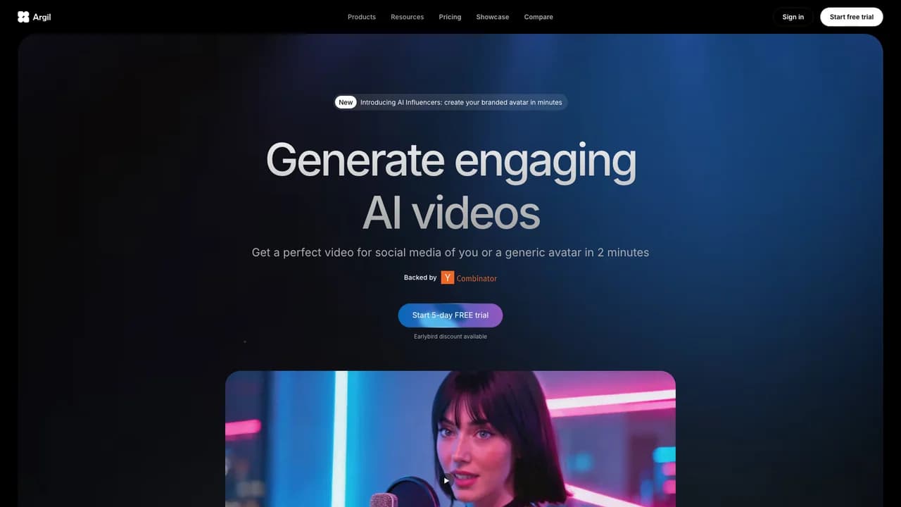 argil-ai screenshot
