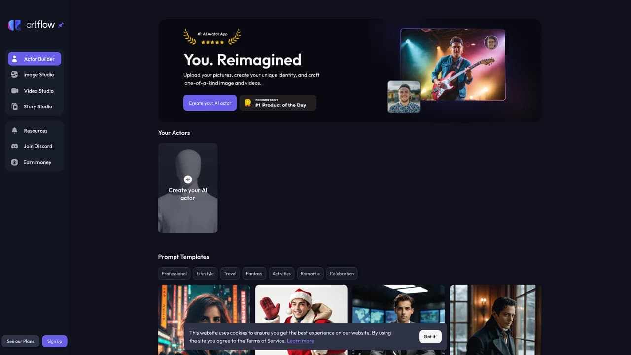 artflow-ai screenshot