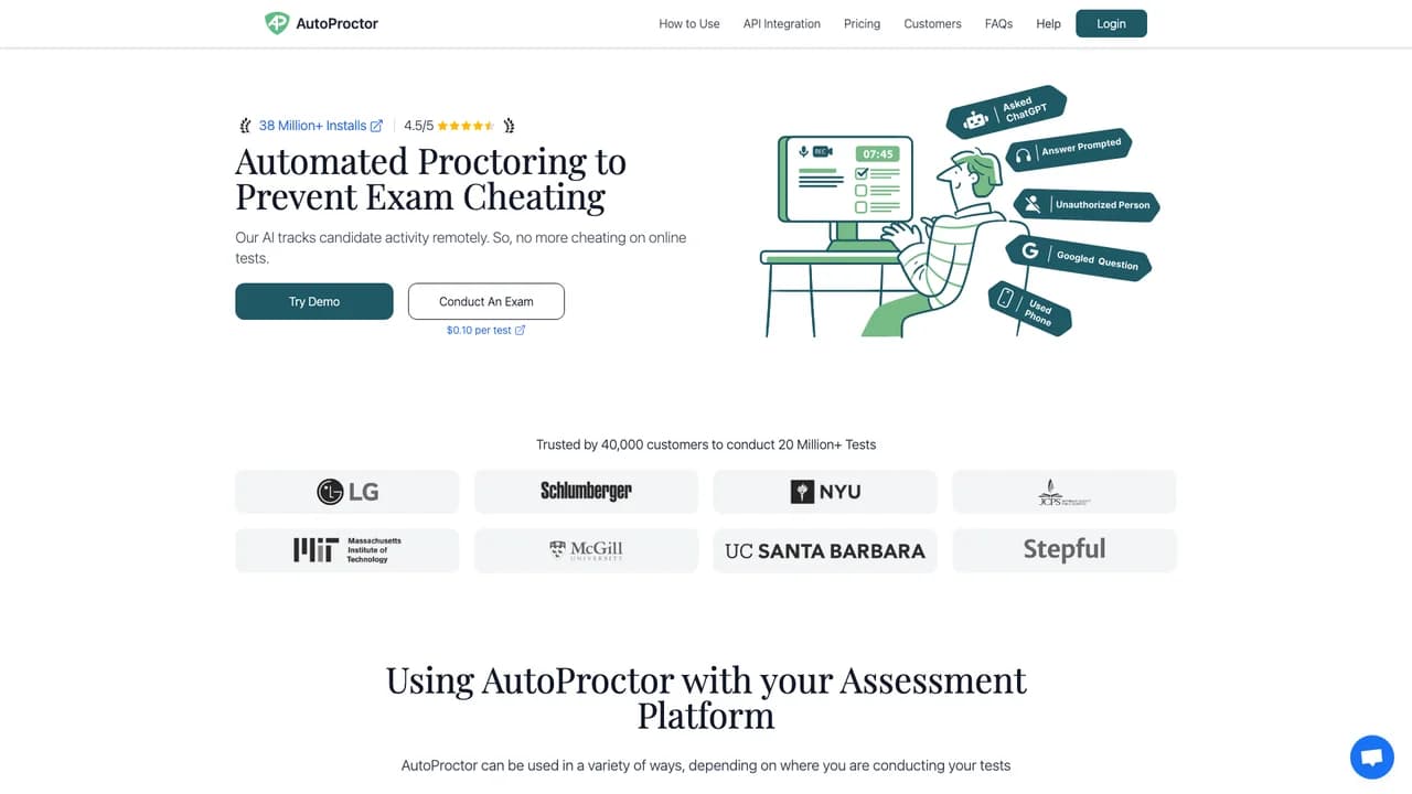 autoproctor screenshot