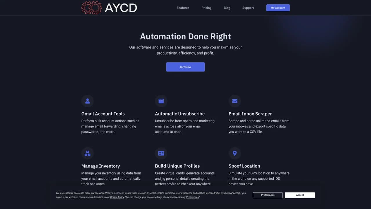 aycd screenshot