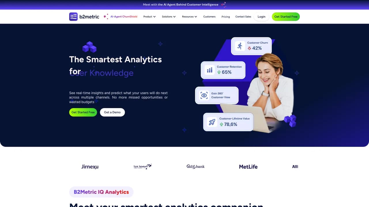 b2metric screenshot
