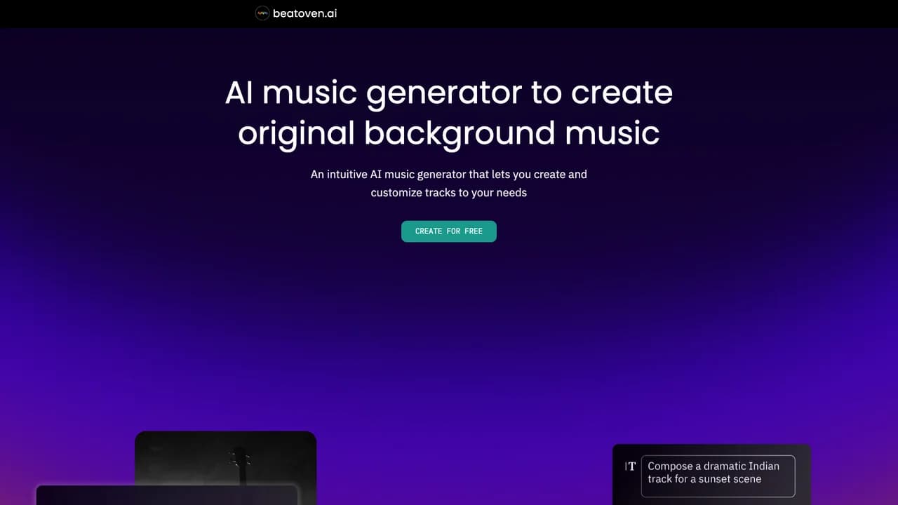beatovenai screenshot