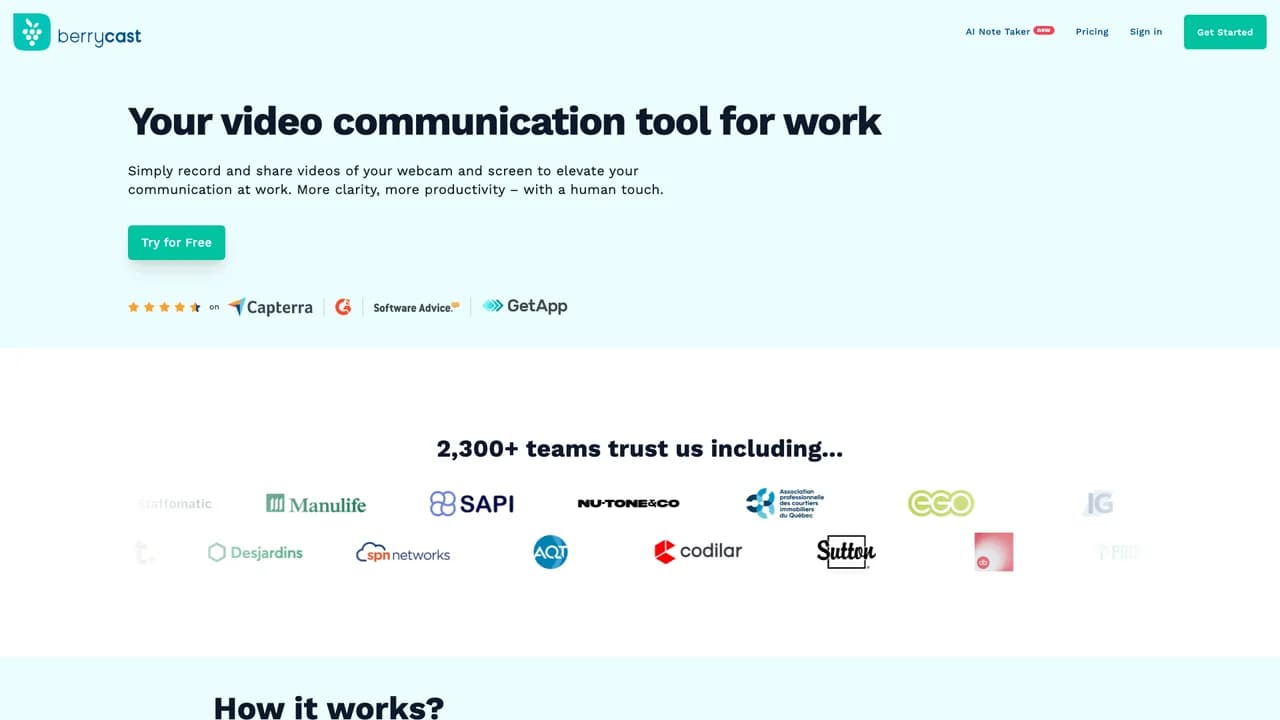 berrycast screenshot