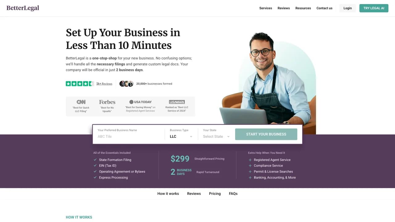 betterlegal screenshot