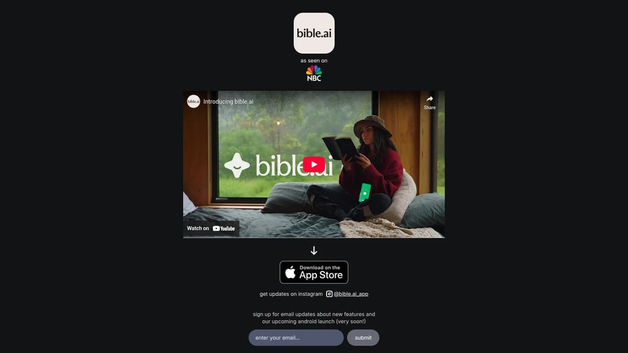 bibleai screenshot