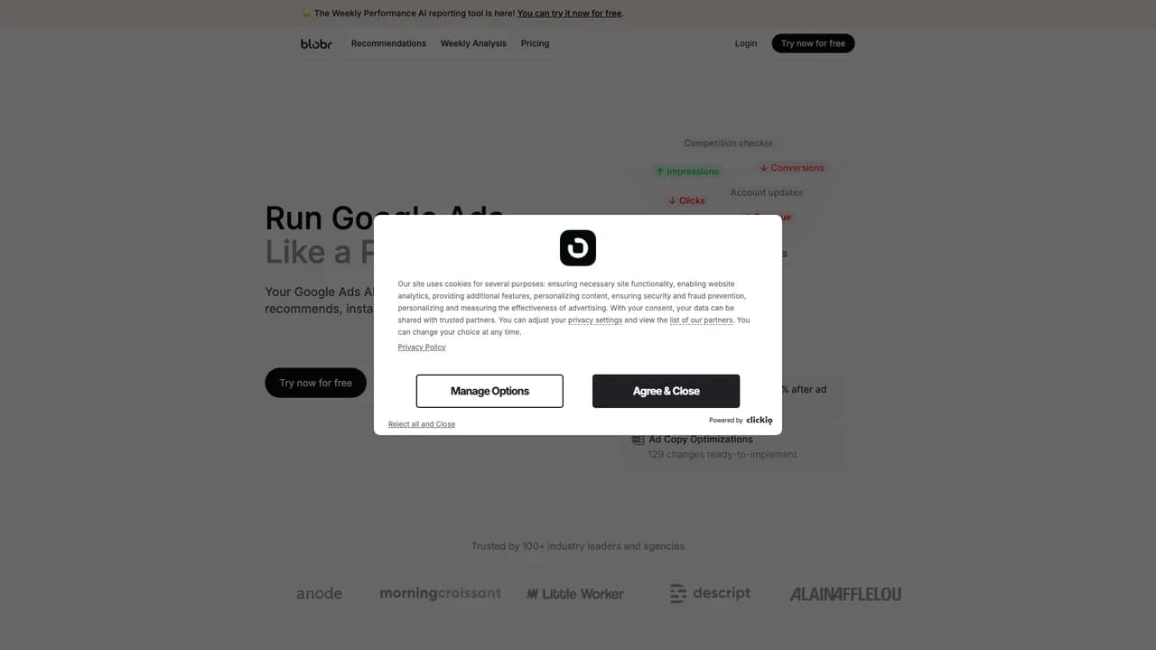 blobr screenshot