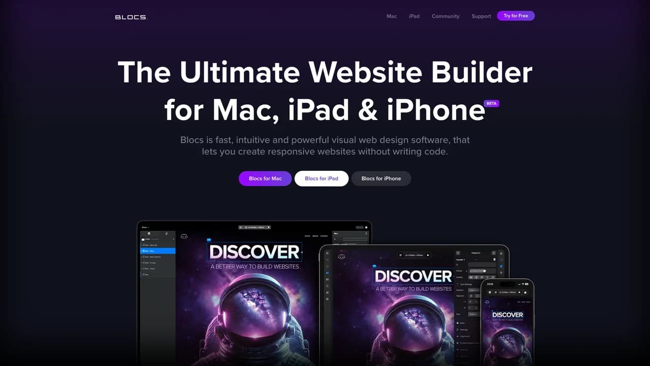 blocs screenshot