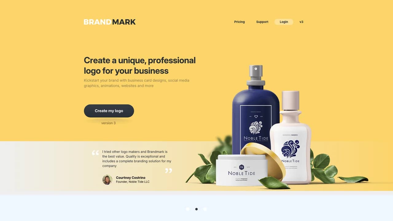 brandmark screenshot