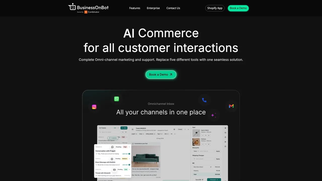 businessonbot screenshot