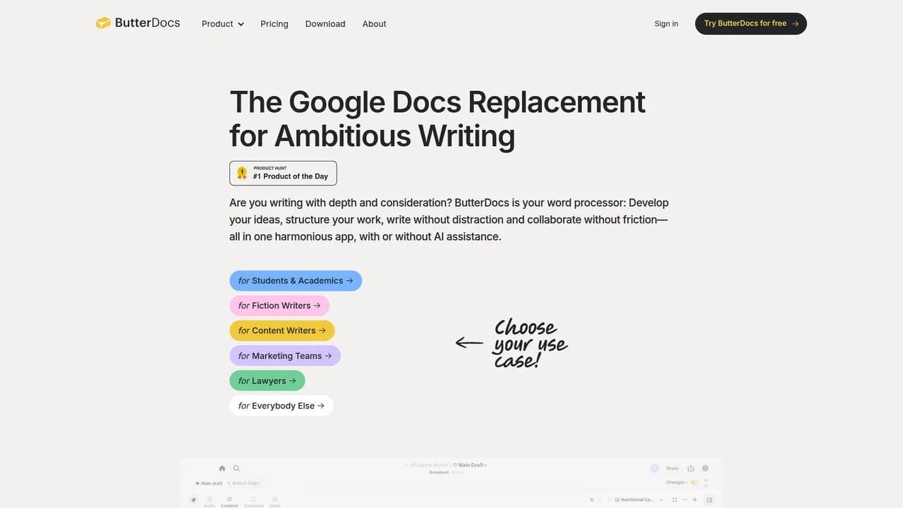 butterdocs screenshot