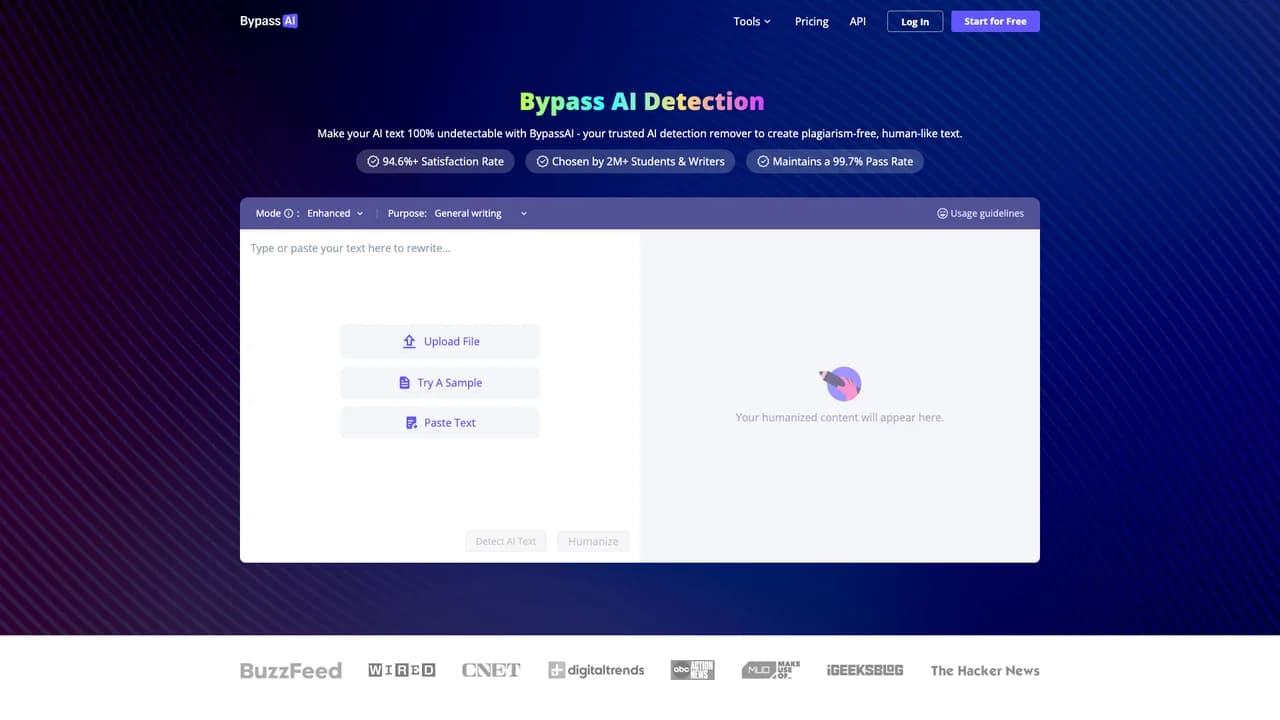 bypassai screenshot
