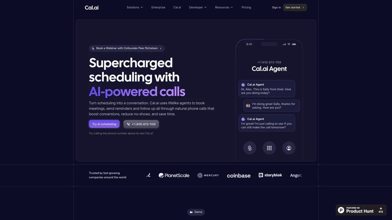 calai screenshot