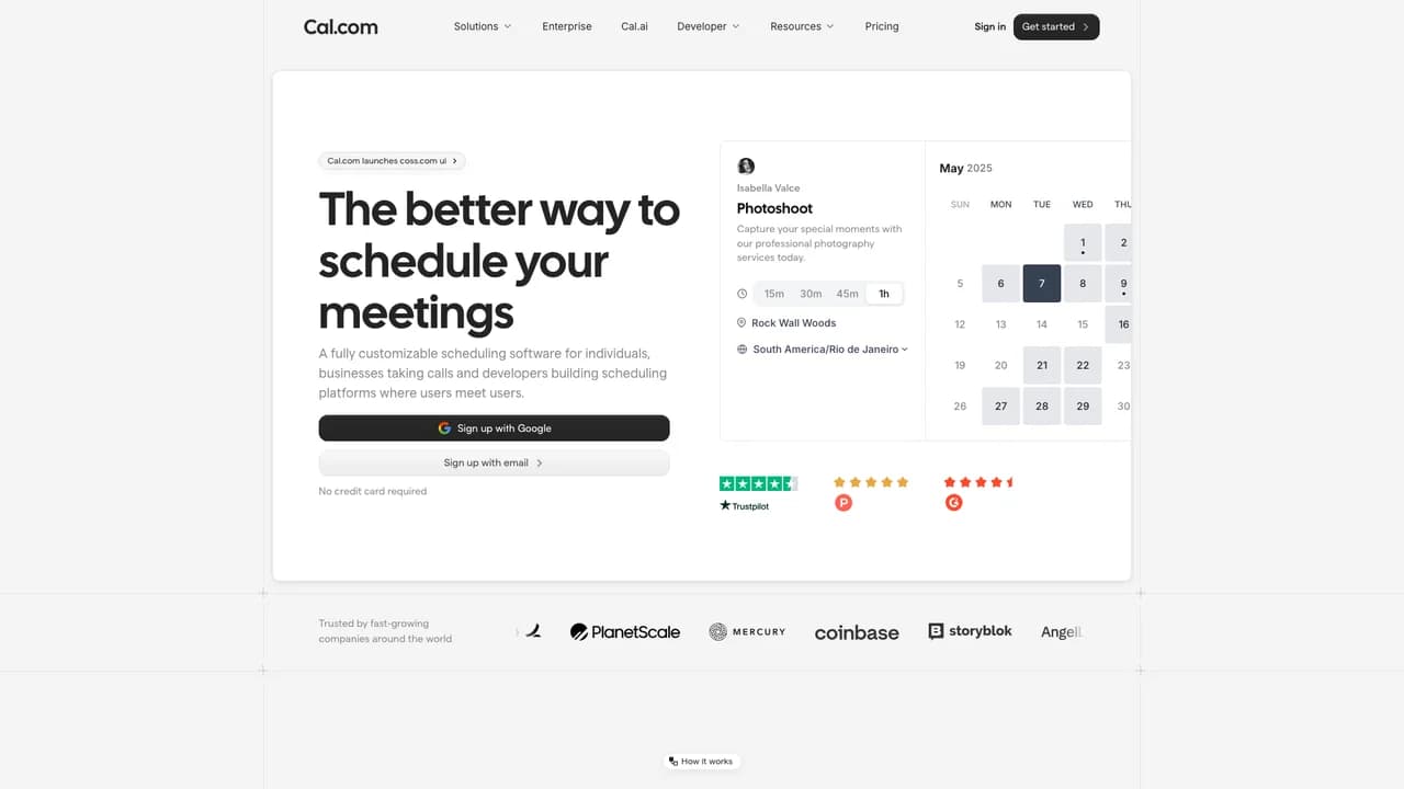 calcom screenshot
