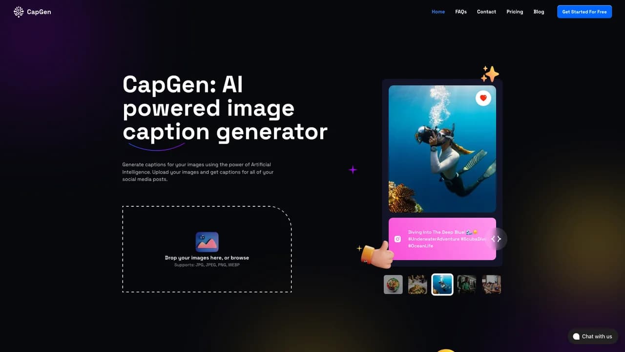 capgen-ai screenshot
