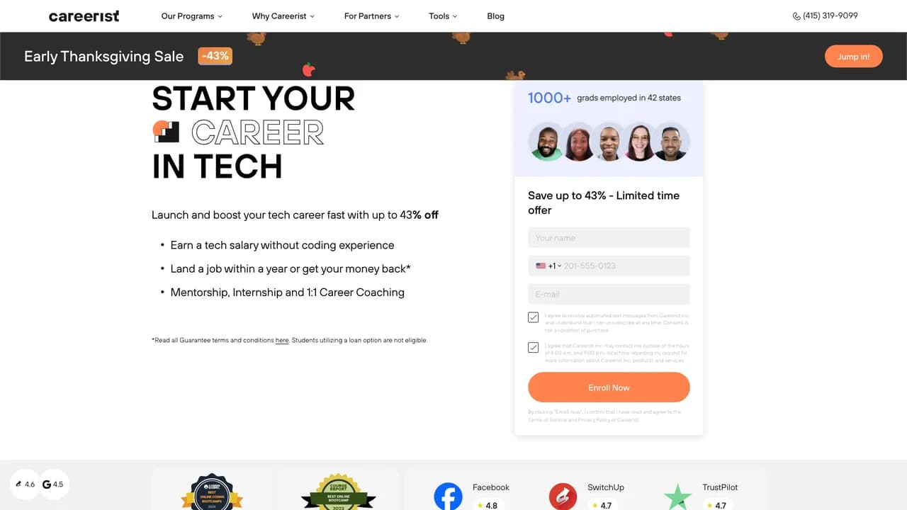 careerist screenshot