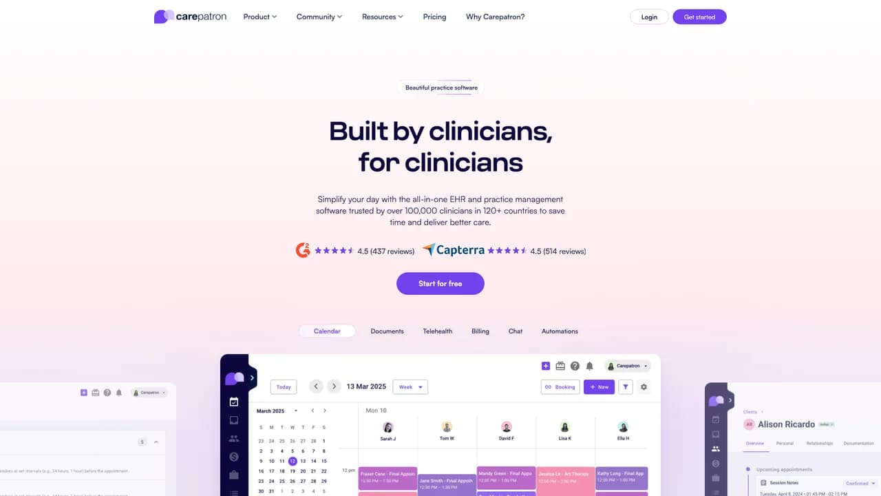 carepatron screenshot