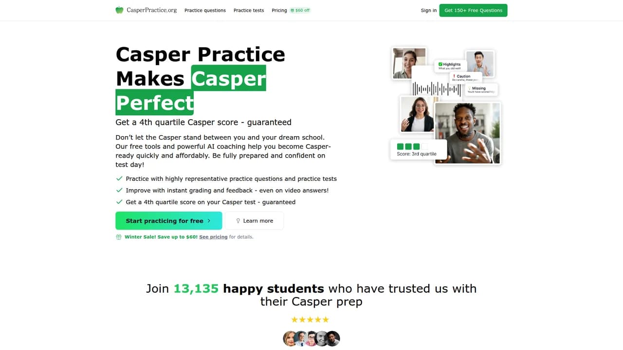 casperpractice screenshot