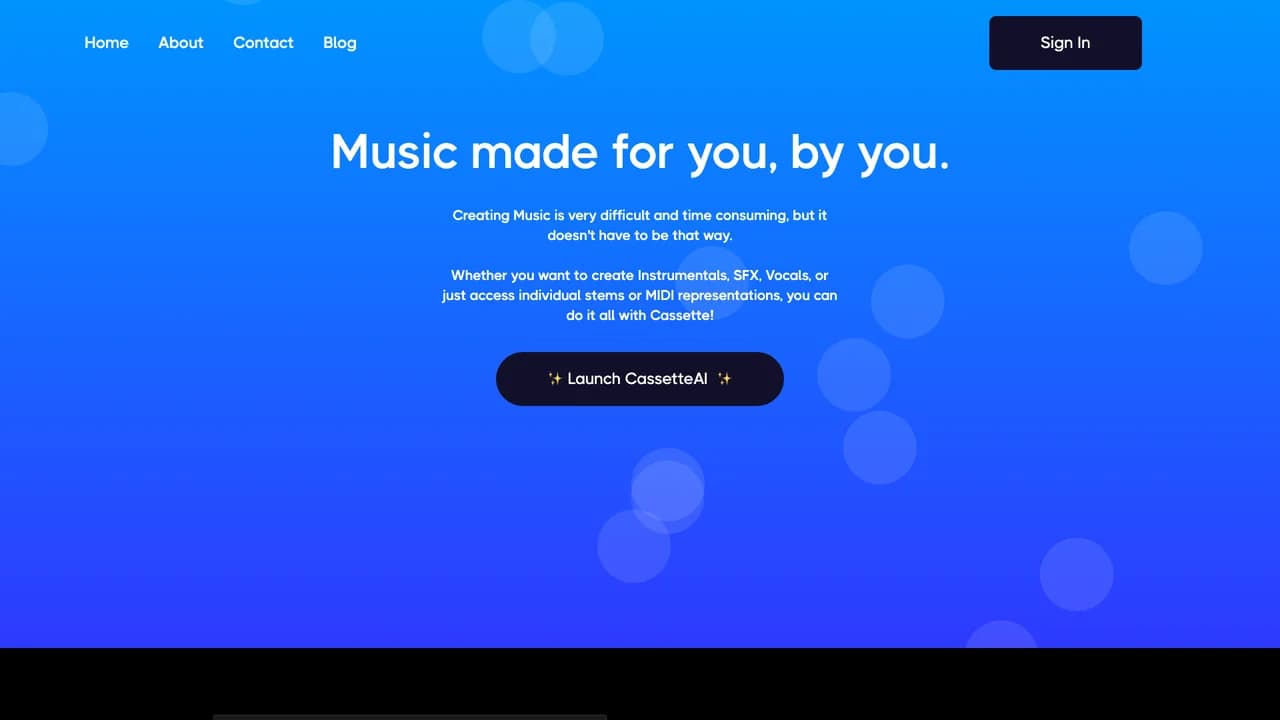 cassetteai screenshot