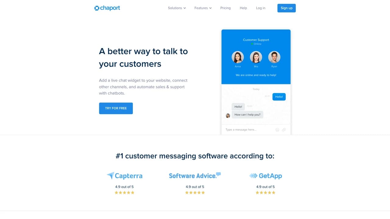 chaport screenshot