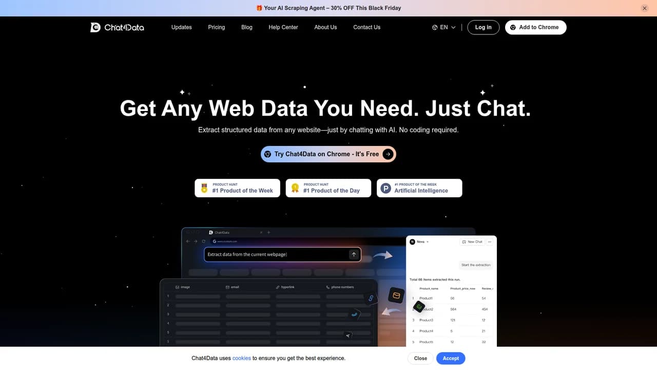 chat4data screenshot