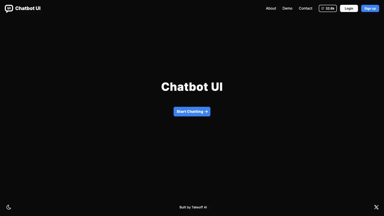 chatbot-ui screenshot