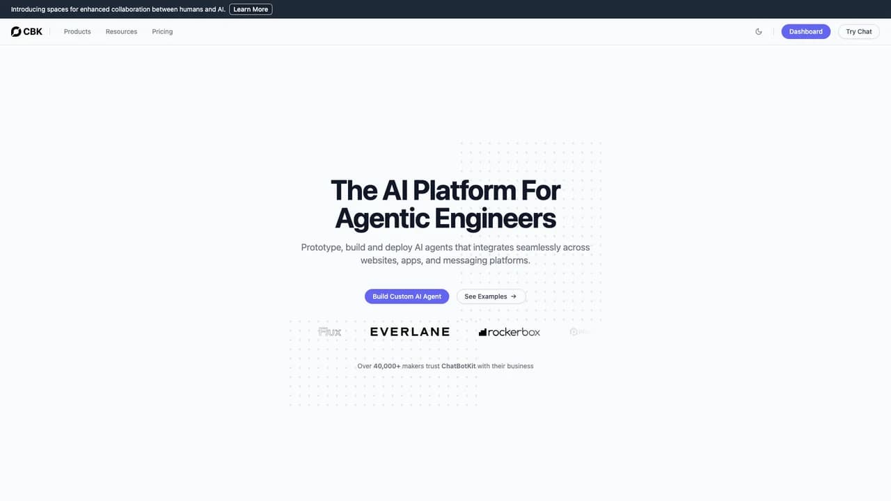chatbotkit screenshot