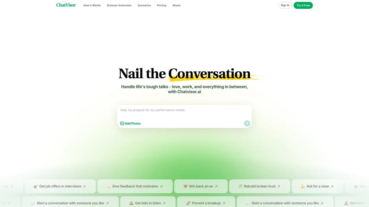 chatvisor screenshot