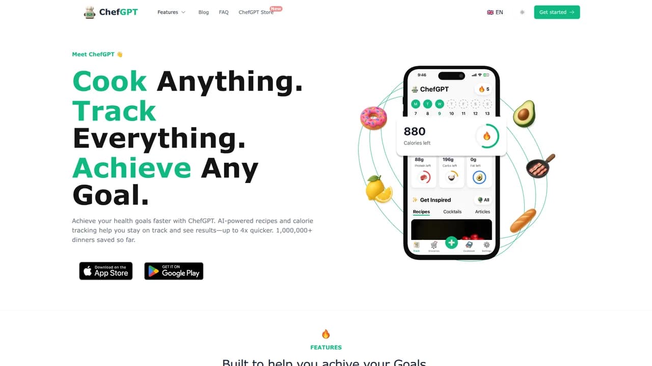 chefgpt screenshot