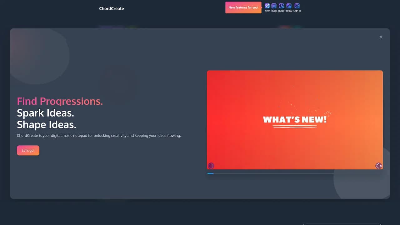 chordcreate screenshot
